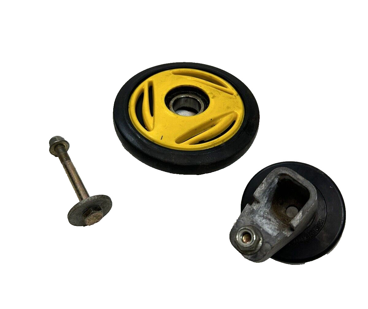 98-05 Ski-Doo Ski Doo OEM 135mm Idler Bogie Wheel & Support Bracket MXZ