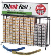 NGK Small Engine Plug Rack Motorcycle ATV/UTV Street Bike Dirt Bike Snowmobile