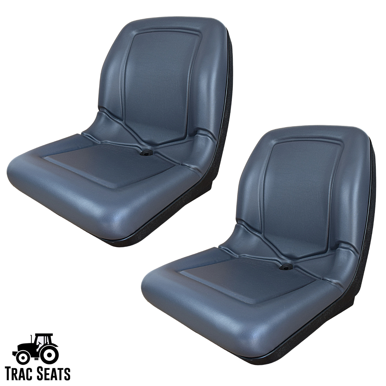 Two (2) Gray High Back Seats for Artic Cat Prowler 550 650 700 1000 (1506-925)