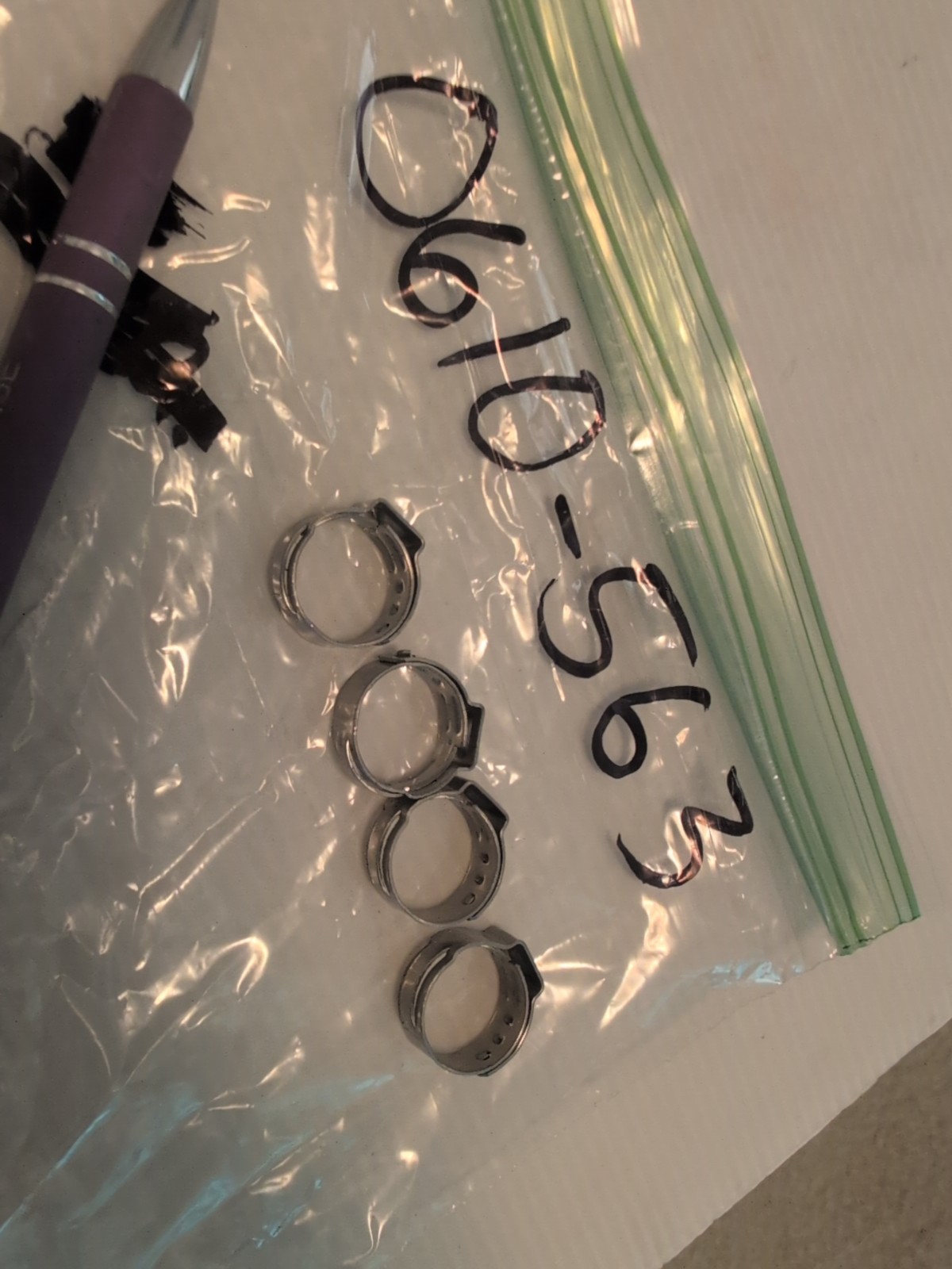 Artic Cat 0610-563 4Qry Hose Clamps AC7