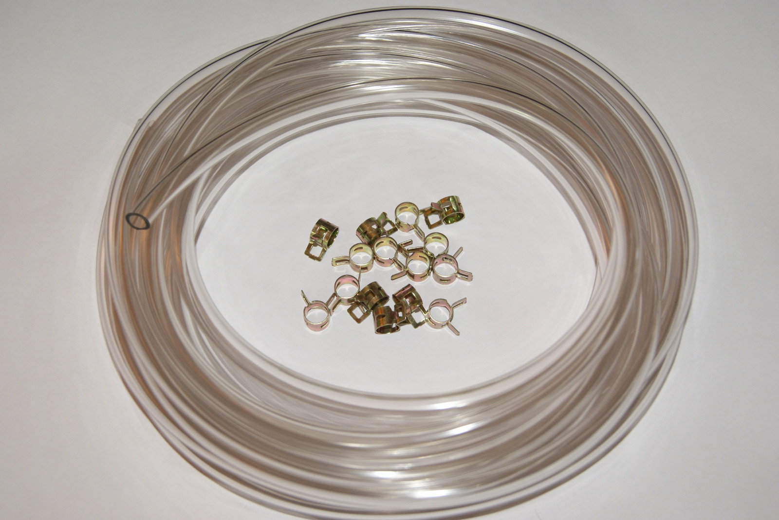 Clear 1/4″ Fuel Line Hose Motorcycle ATV Snowmobile PWC