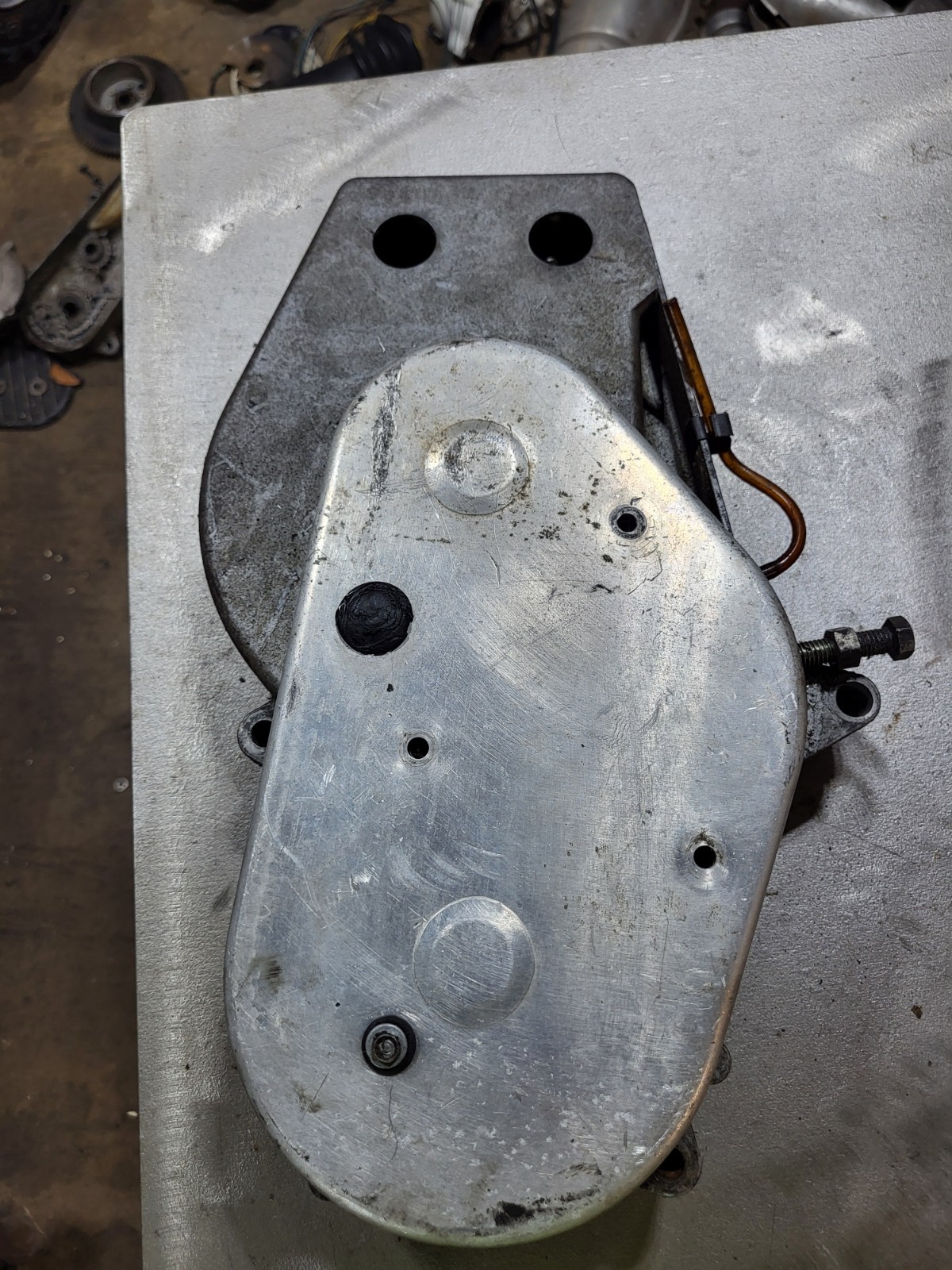 Vintage Polaris Snowmobile Chaincase