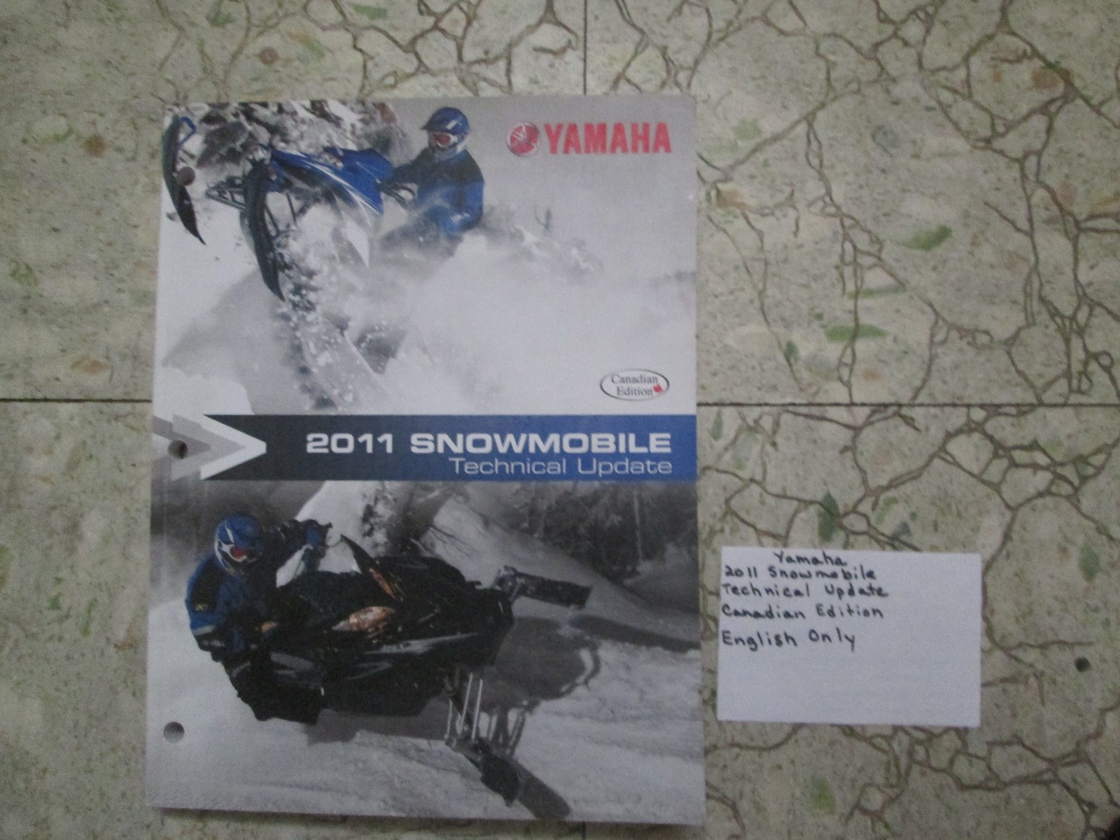 2011 Yamaha Snowmobile technical update (Canadian edition)