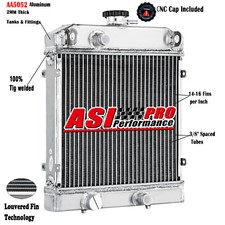 2 Row Aluminum Radiator for Artic Cat Prowler 700 550 TRV 700 550 450 0413-205