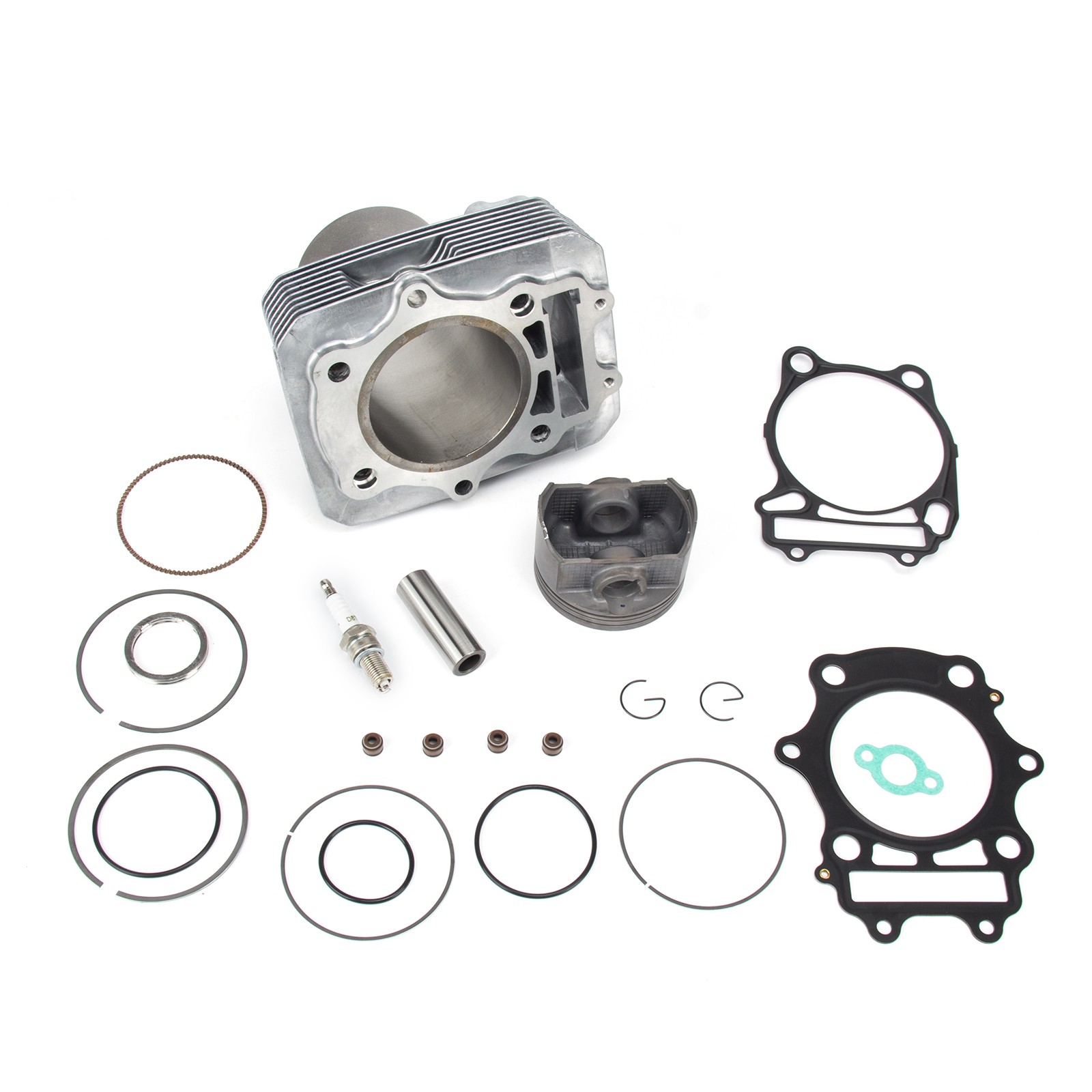 Cylinder Jug Piston Top End Rebuild Kit For Artic Cat 400 Manual Automatic 04-08