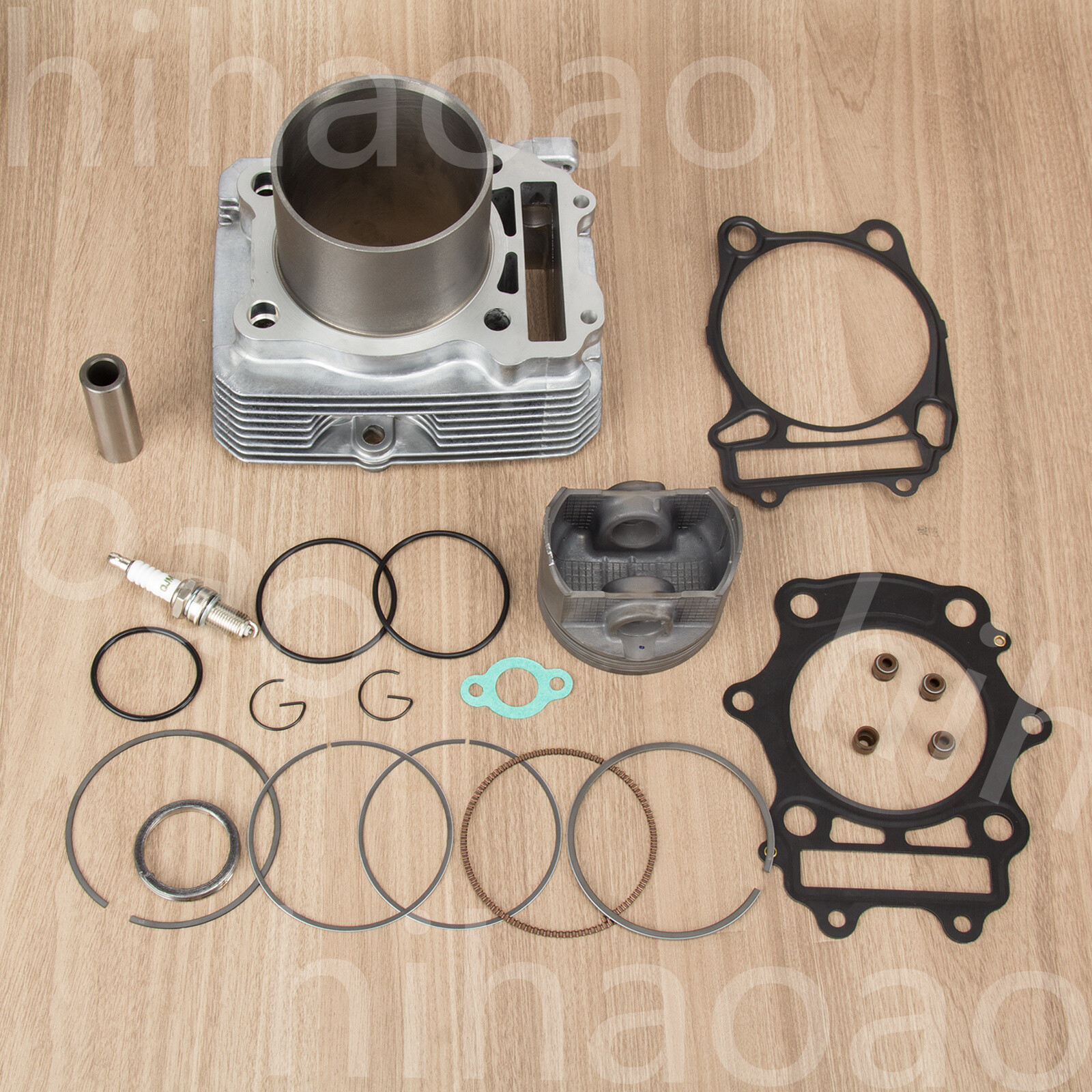 NEW For 04-08 Artic cat 400 Manual Automatic Cylinder Piston Top End Rebuild Kit
