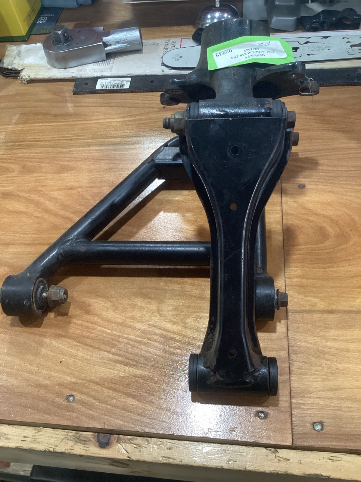 2001 Artic Cat 250 2×4 RPM-ATV Front Spindle Knuckle & A-arm — Part # 0504-375