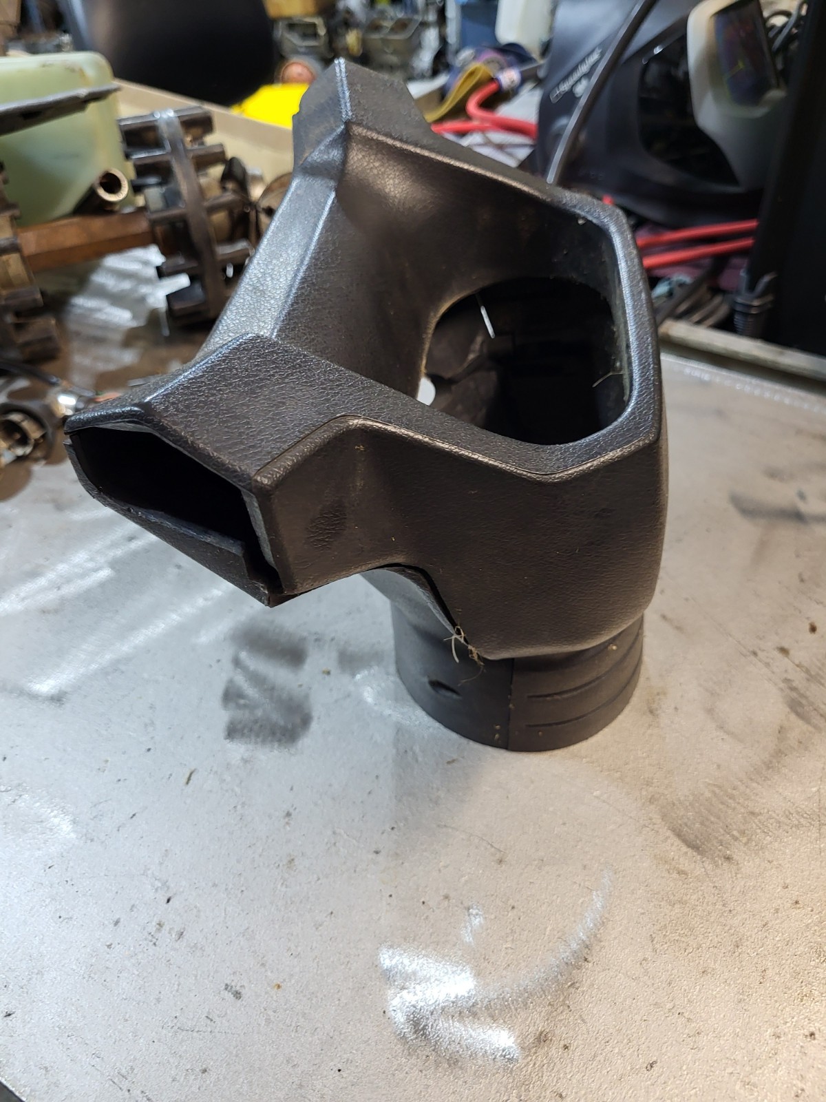 Vintage Yamaha Snowmobile SS440 Handle Bar Pad Gauge Pod Cover 83