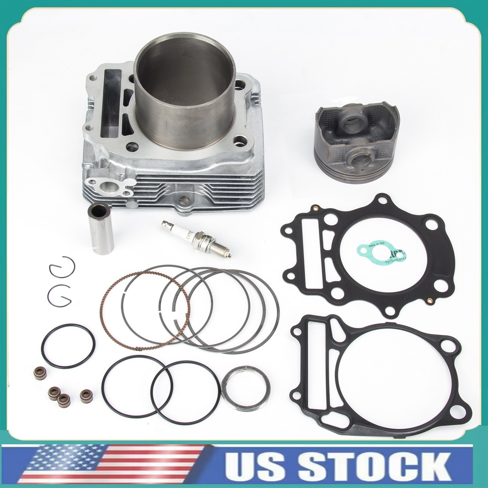 Cylinder Piston Top End Rebuild Kit OEM For Artic Cat 400 Manual Automatic 04-08