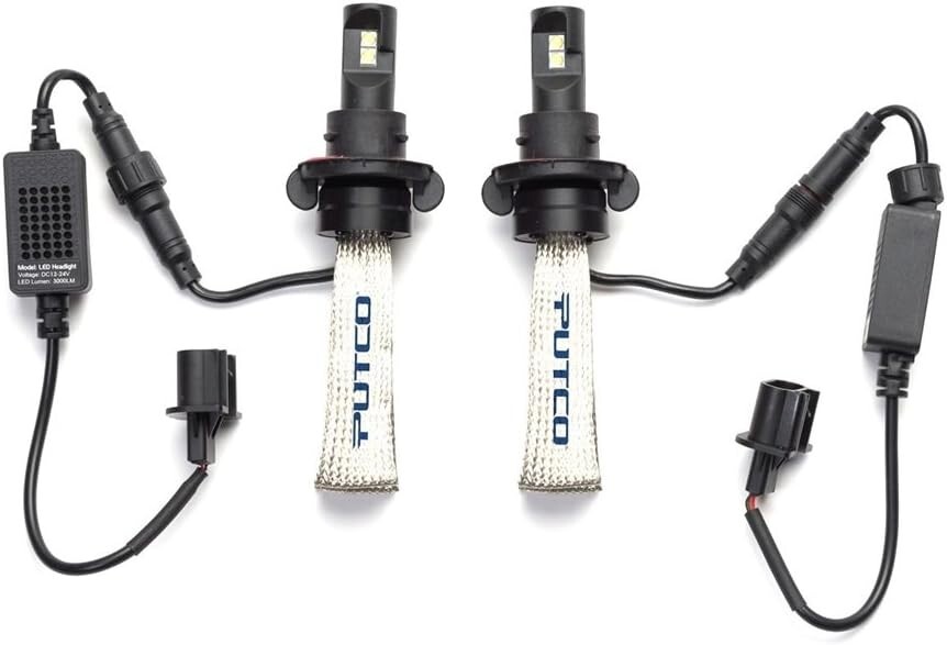 Putco 270H13 Nite-Lux Fanless H13 LED Headlight Bulbs ATV / UTV / SNOWMOBILE