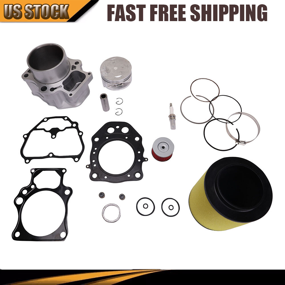 Cylinder Jug Piston Top End Replace Kit For Artic Cat 400 Manual Automatic 04-08
