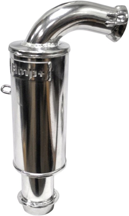 Bikeman Performance Powder Lite Muffler Chrome #02-221PL-C Ski-Doo