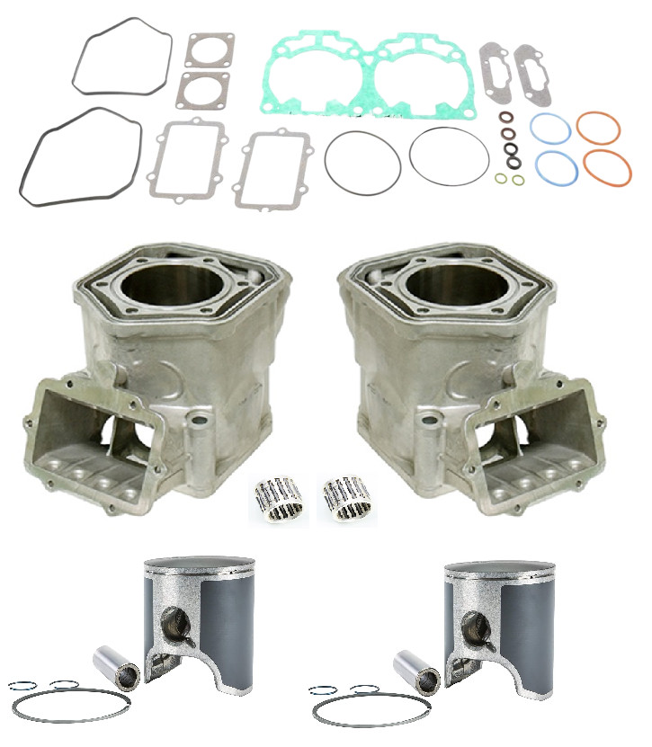 SKI DOO MXZ, SUMMIT 600 E-TEC CYLINDERS, PISTONS, GASKETS TOP END KIT 09-18