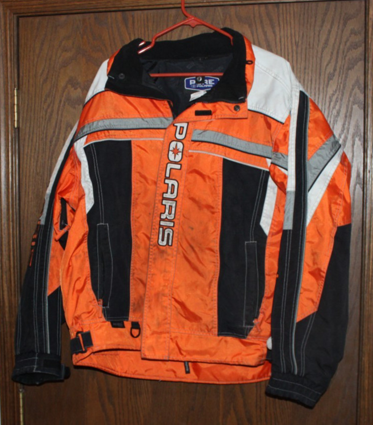 Pure Polaris Jacket Men’s XL Orange Black Racing Snowmobile Jacket ” HAMILTON MT