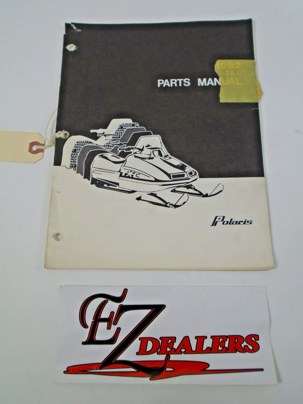 Polaris Snowmobile 1982 TX-C Indy Parts Manual OEM 9910762