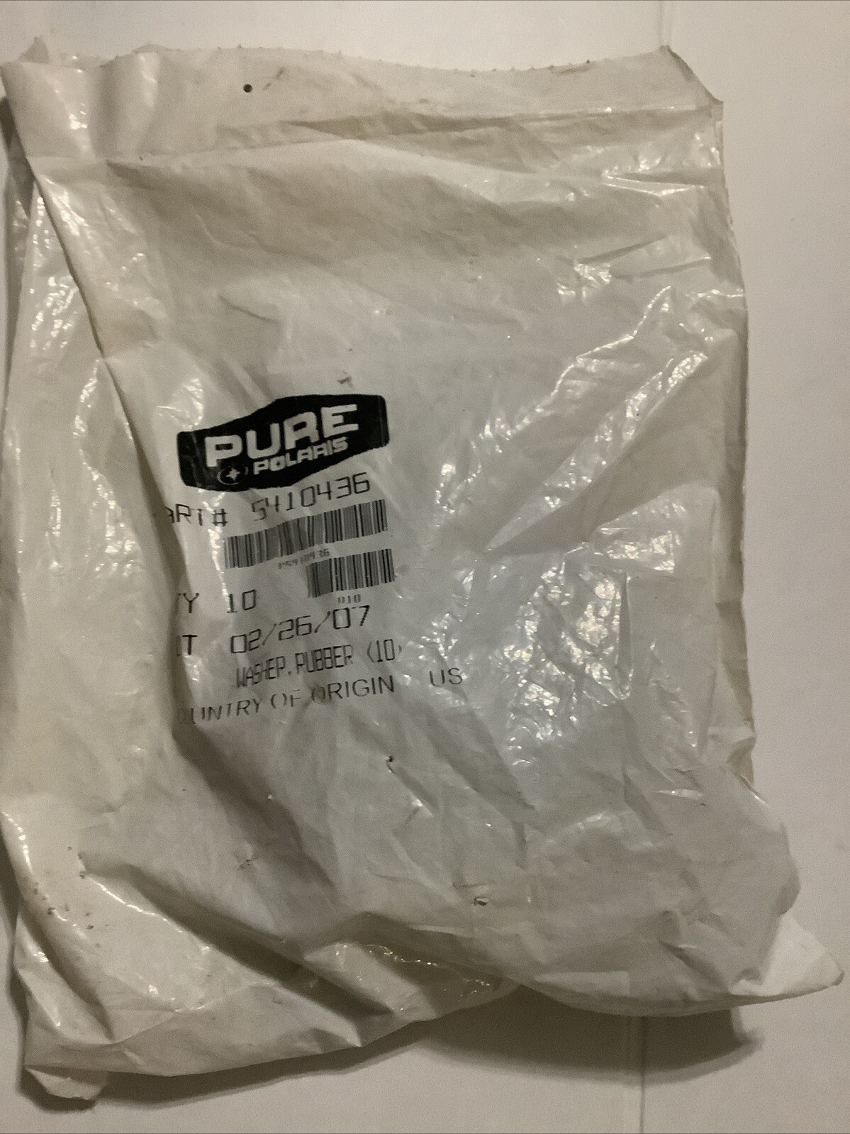 Polaris Snowmobile Lot Of 8 Exhaust Rubber Washer NEW OEM 5410436