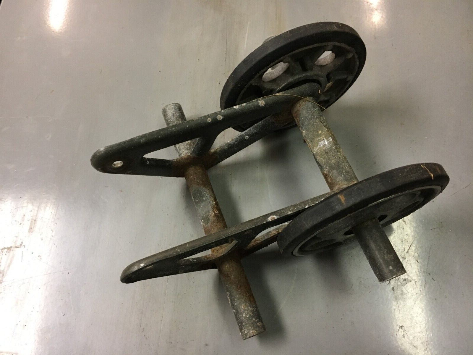 94-96 Yamaha Snowmobile Center Shock and Idler Wheel Bracket 4, 8AX-47418-00-00