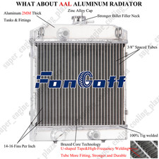 For Artic Cat Prowler 550 700 TRV 700 550 450 0413205 2 Rows Aluminum Radiator