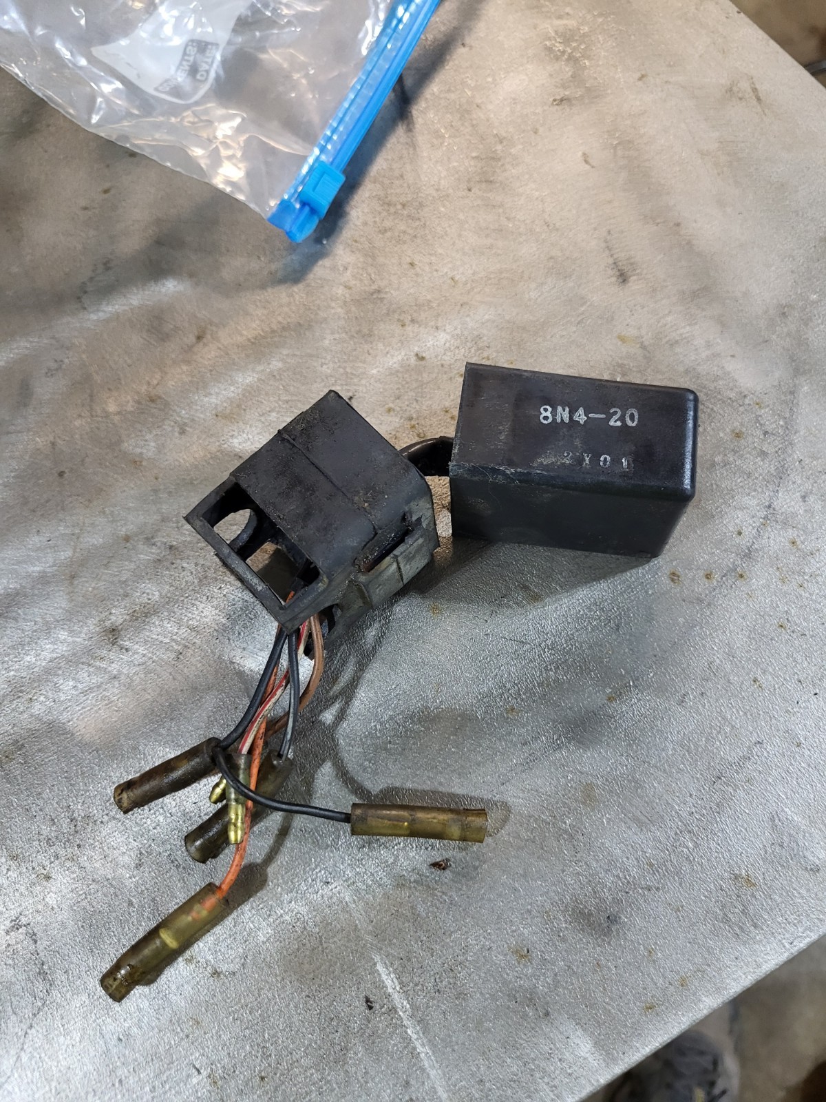 Vintage Yamaha Snowmobile SS440 Cdi Box 1983