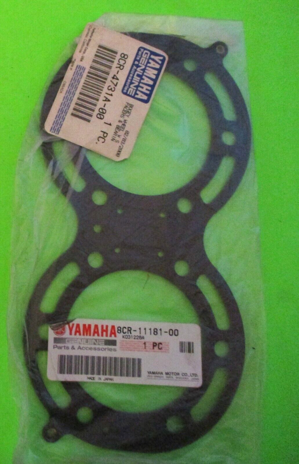 NOS VINTAGE YAMAHA SNOWMOBILE CYLINDER HEAD GASKET ~ PART # 8CR-11181-00-00