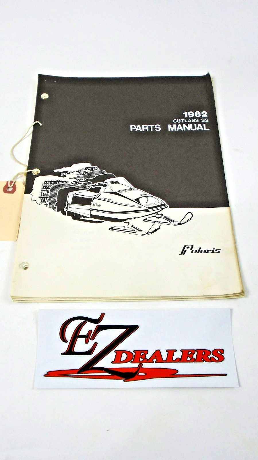 Polaris Snowmobile Cutlass SS 1982 Parts Manual OEM 9910763