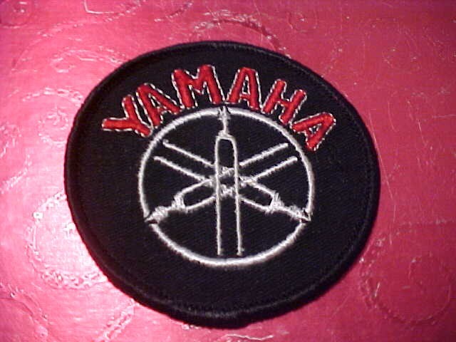1974 YAMAHA SNOWMOBILE  PATCH 3 INCH OLD STOCK UNUSED