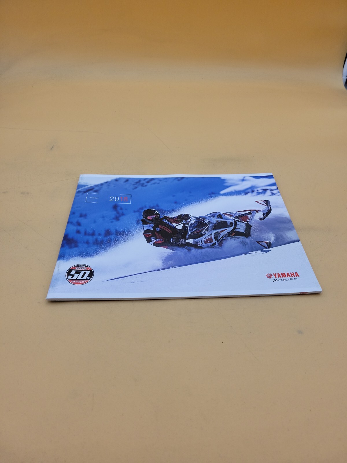 2018 YAMAHA SNOWMOBILE DEALER SHOWROOM SALES BROCHURE CATALOG BOOKLET 50TH