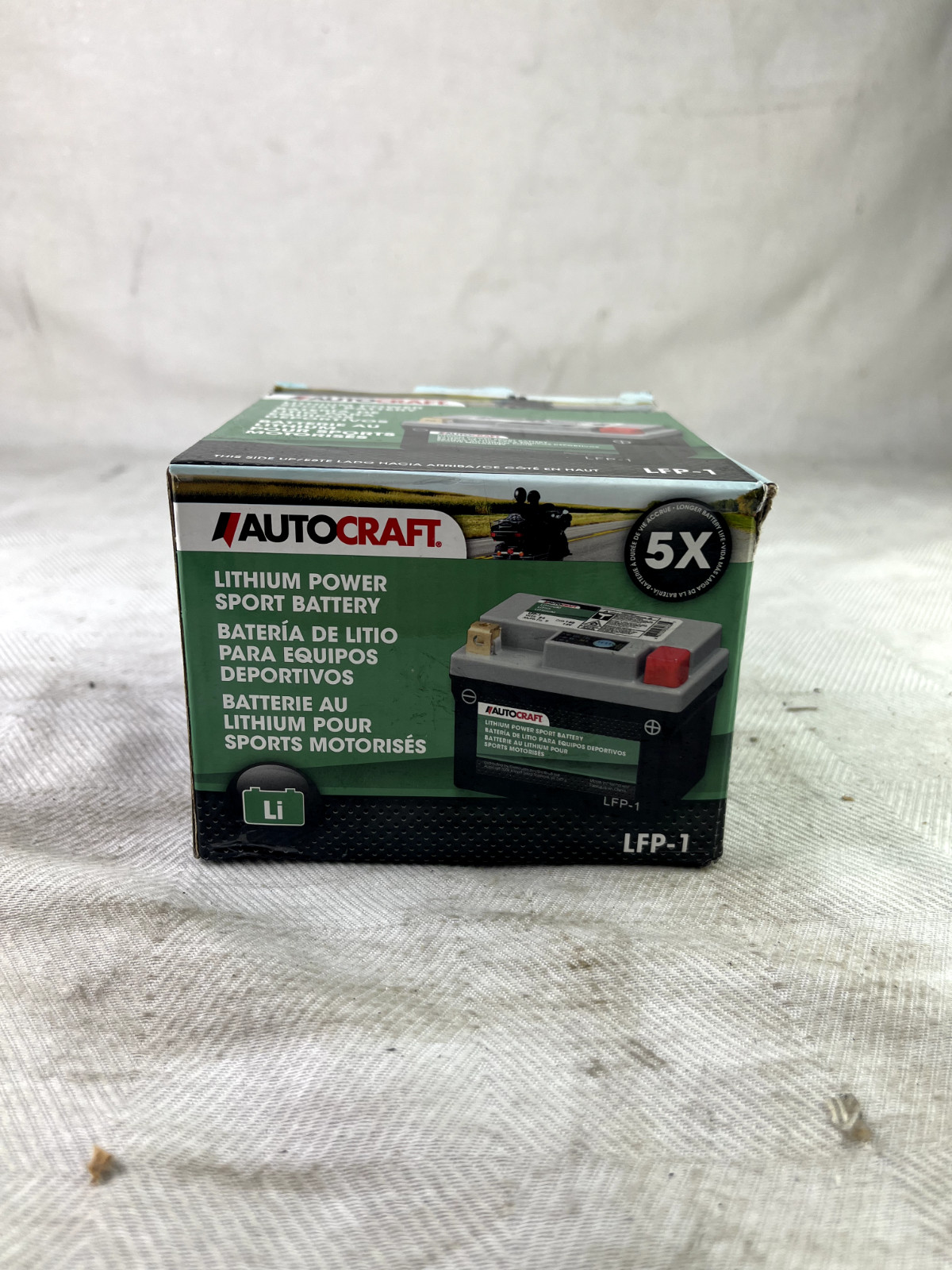 Lithium Power Sport Battery AUTOCRAFT LFP-1