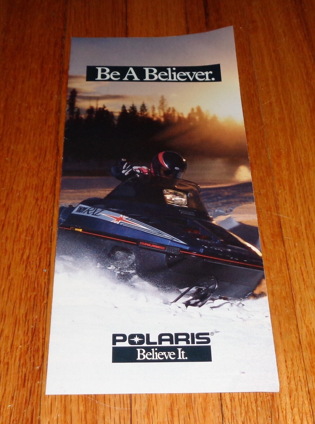 Original 1991 Polaris Snowmobile Full Line Sales Brochure Indy Trail Sport 500