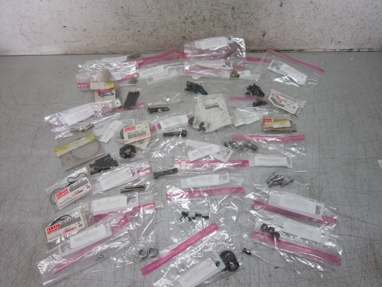 Yamaha Snowmobile Miscellaneous Parts Lot