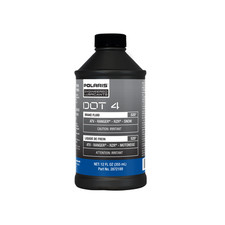 Polaris DOT 4 Brake Fluid for RANGER, RZR, ATV, Snowmobile Models With