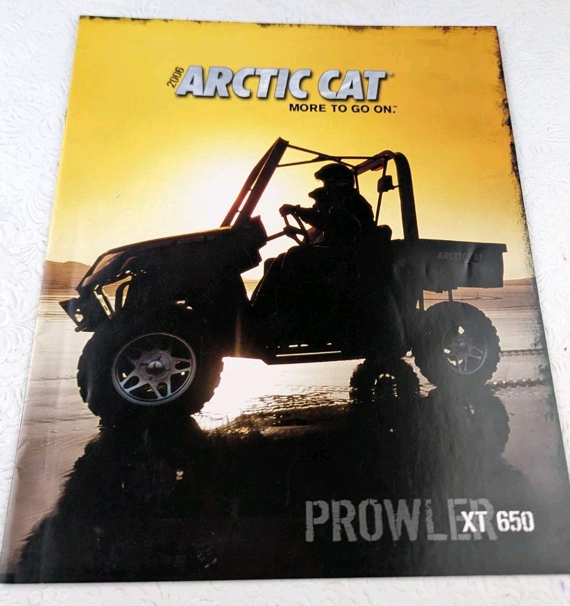 Artic Cat Prowler XT 650 Motorcycle, Atv Advertising Brochure
