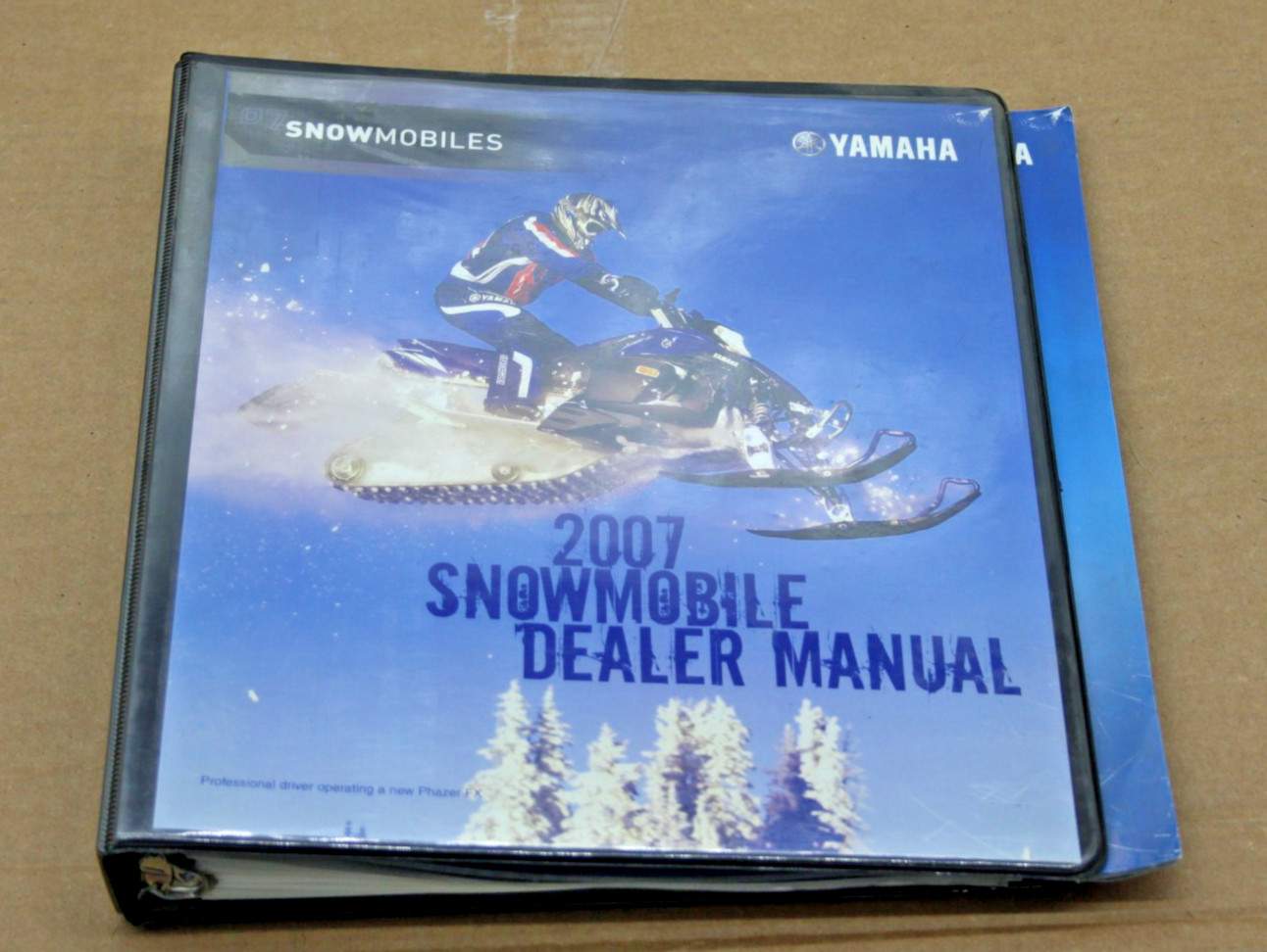 Rare 2007 Yamaha Snowmobile Dealer Manual From Dealer Sales Meeting
