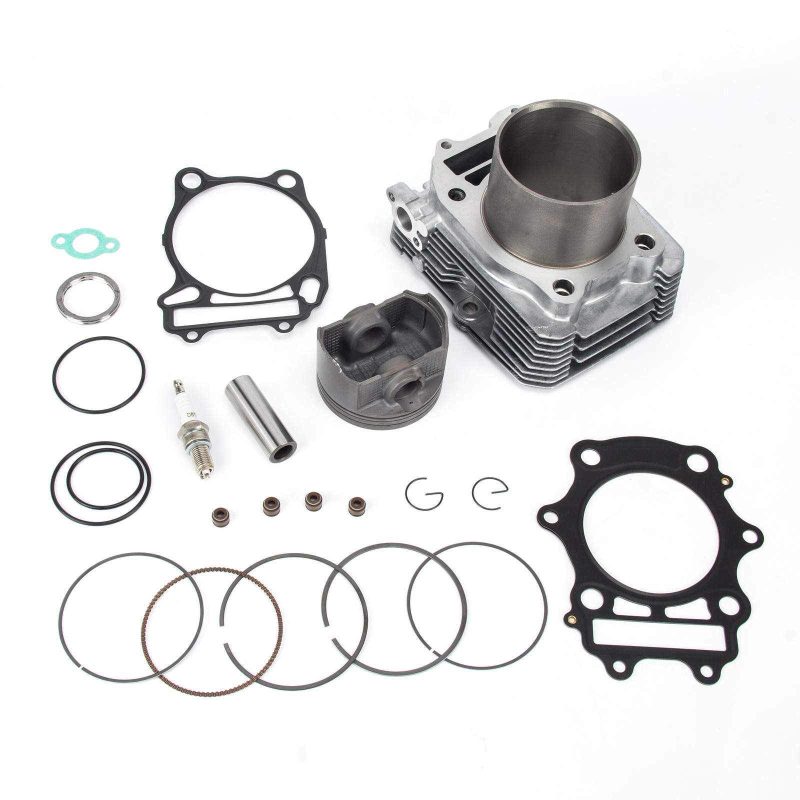 Cylinder Jug Piston Top End Kit For 2004-2008 Artic Cat 400 4×4 Automatic Manual