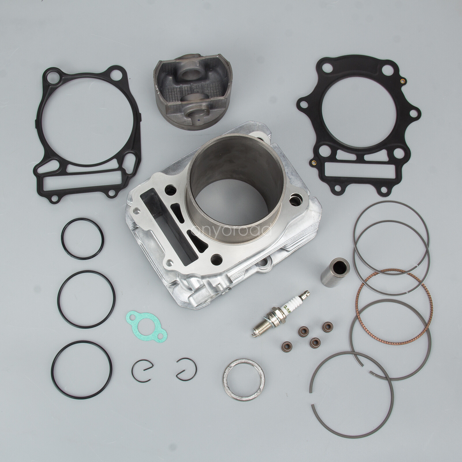 For Artic Cat 400 4×4 Manual Automatic Cylinder Jug Piston Top End Rebuild Kit