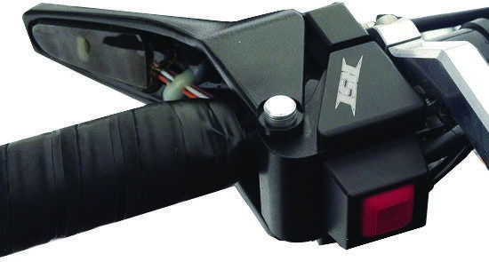 RSI Billet Throttle Block With Kill Switch Black For 90-19 Polaris Snowmobiles