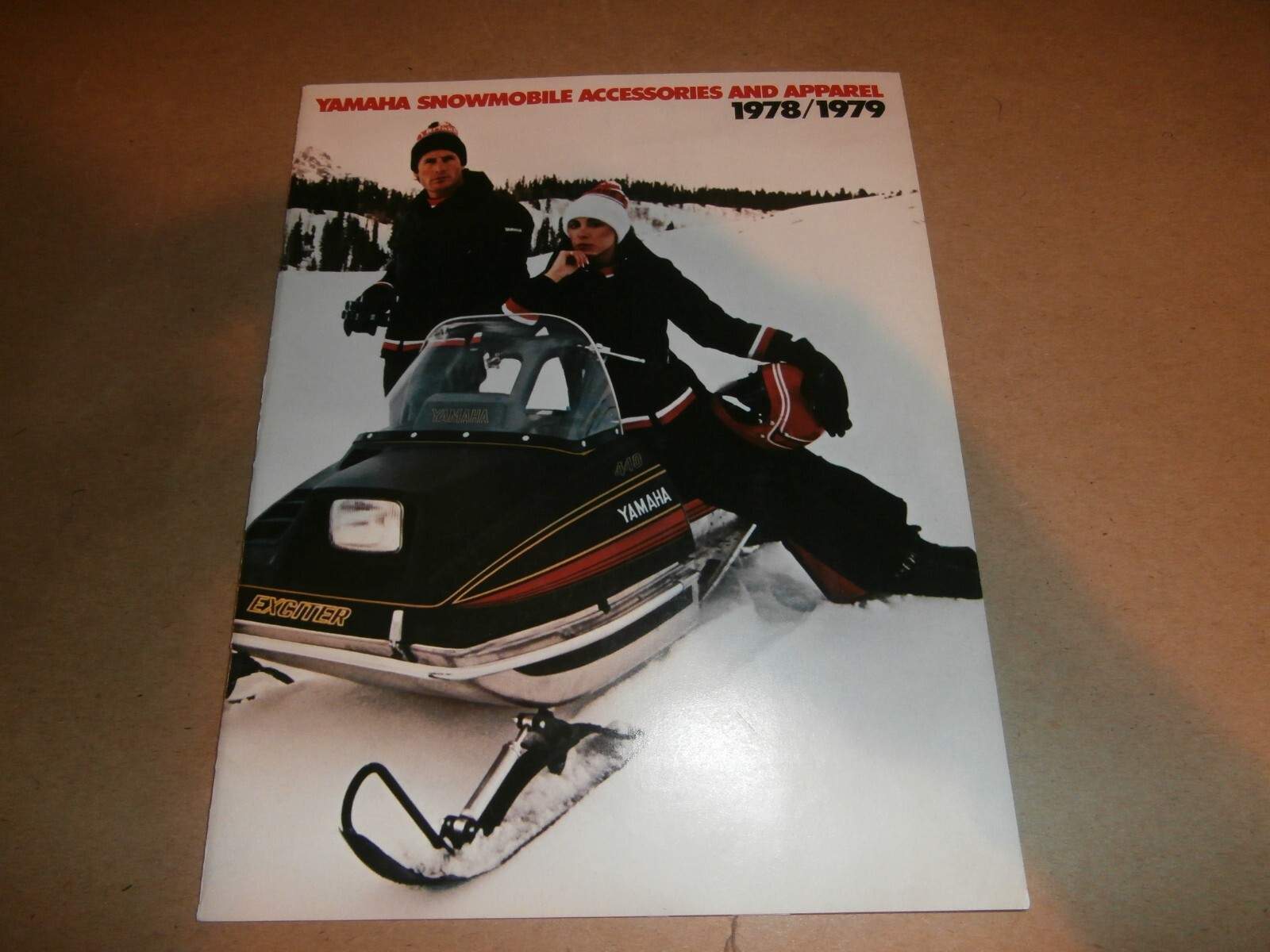Vintage Yamaha Snowmobile Accessories Apparel Catalog 1978 1979