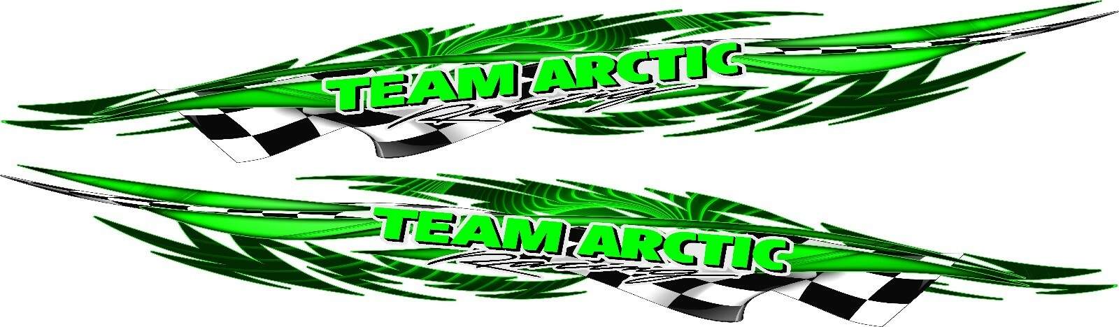 Team Artic Cat Snowmobile Car Truck Trailer Graphics Decal Vinyl Stickers 8 FT