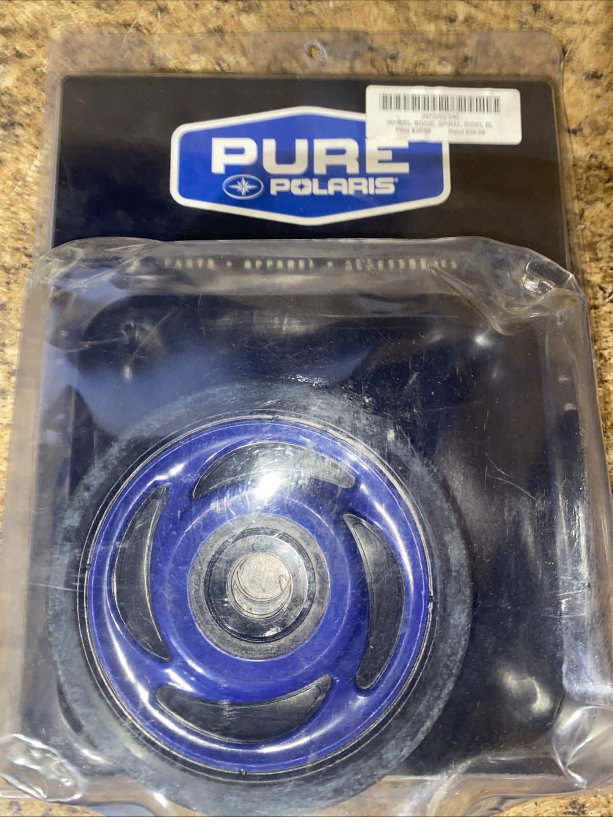 2872203-246 POLARIS SNOWMOBILE BLUE BOGIE KIT  NOS X10 X12 Suspension