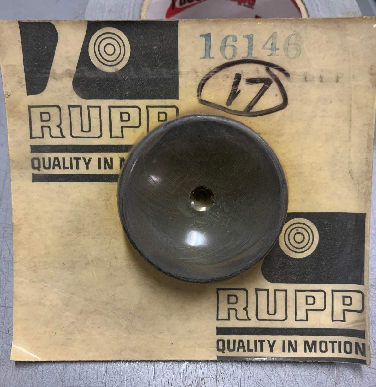 NOS GENUINE RUPP 16146 VINTAGE SNOWMOBILE HINGE PAD