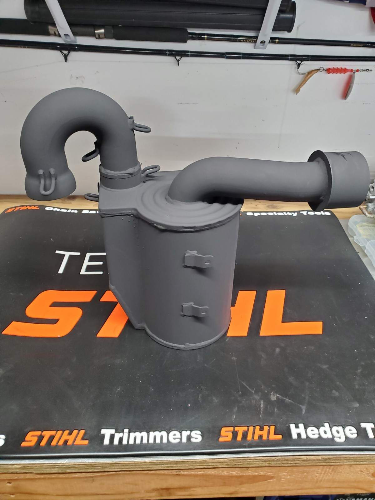 98/99  Polaris XC ,RMK 600 /700 Twin Snowmobile Exhaust Resonator Can 1260808