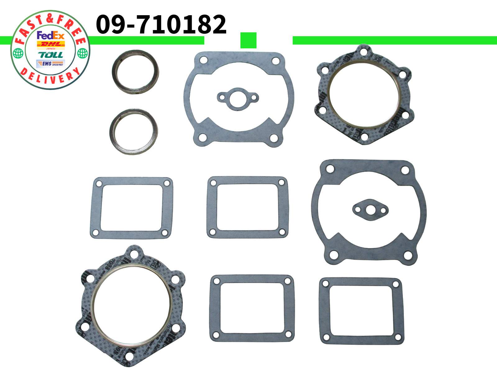 For Yamaha Snowmobile 09-710182 Top End Gasket Kit VertexWinderosa VK540 VK540E