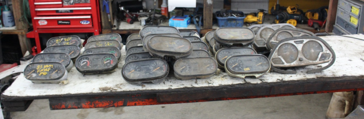 31 Yamaha Snowmobile Speedometers Instrument Clusters