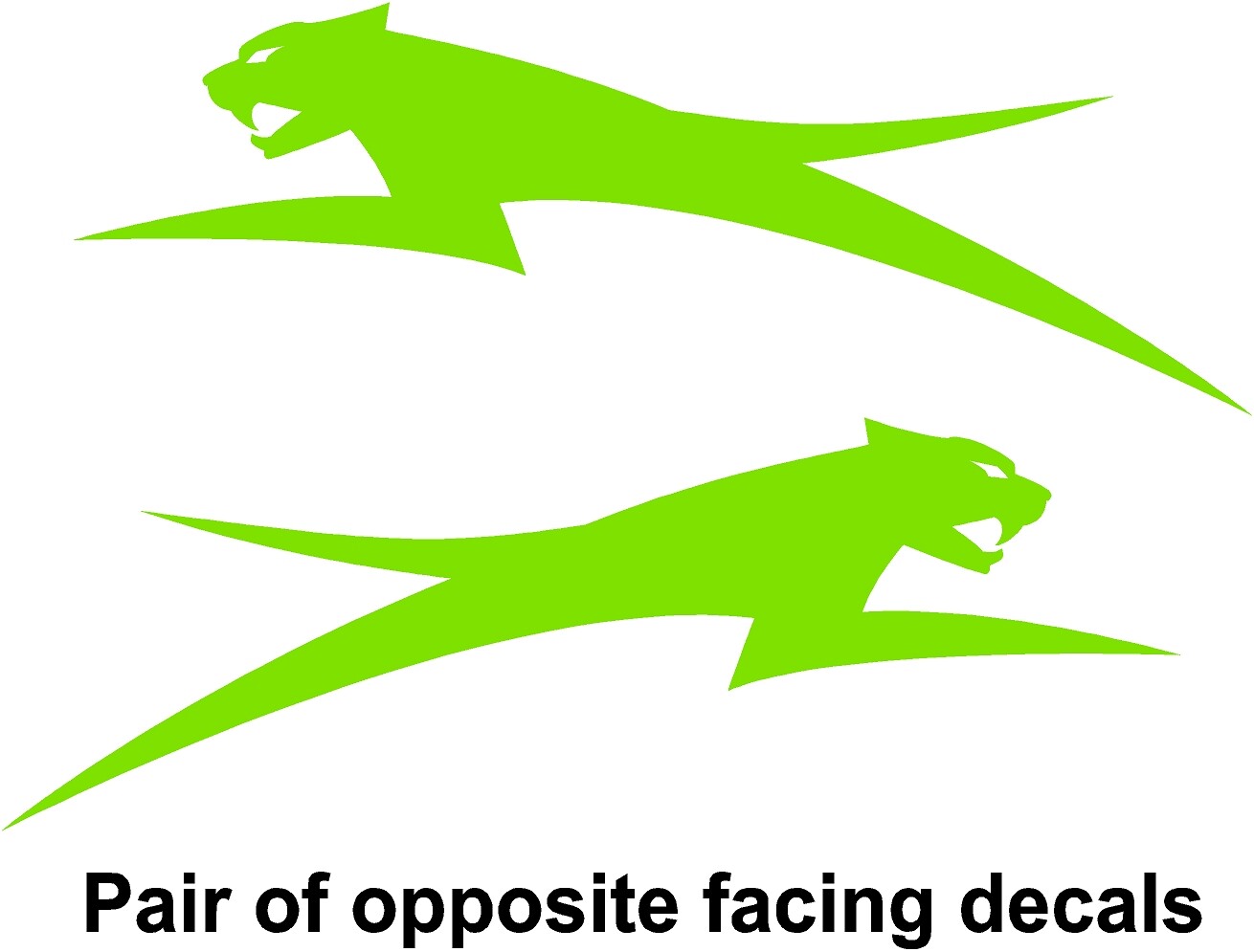 ARCTIC CAT DECALS 4″,6″,9″,12″,18″ Opposite CHOOSE COLOR Snowmobile Sticker