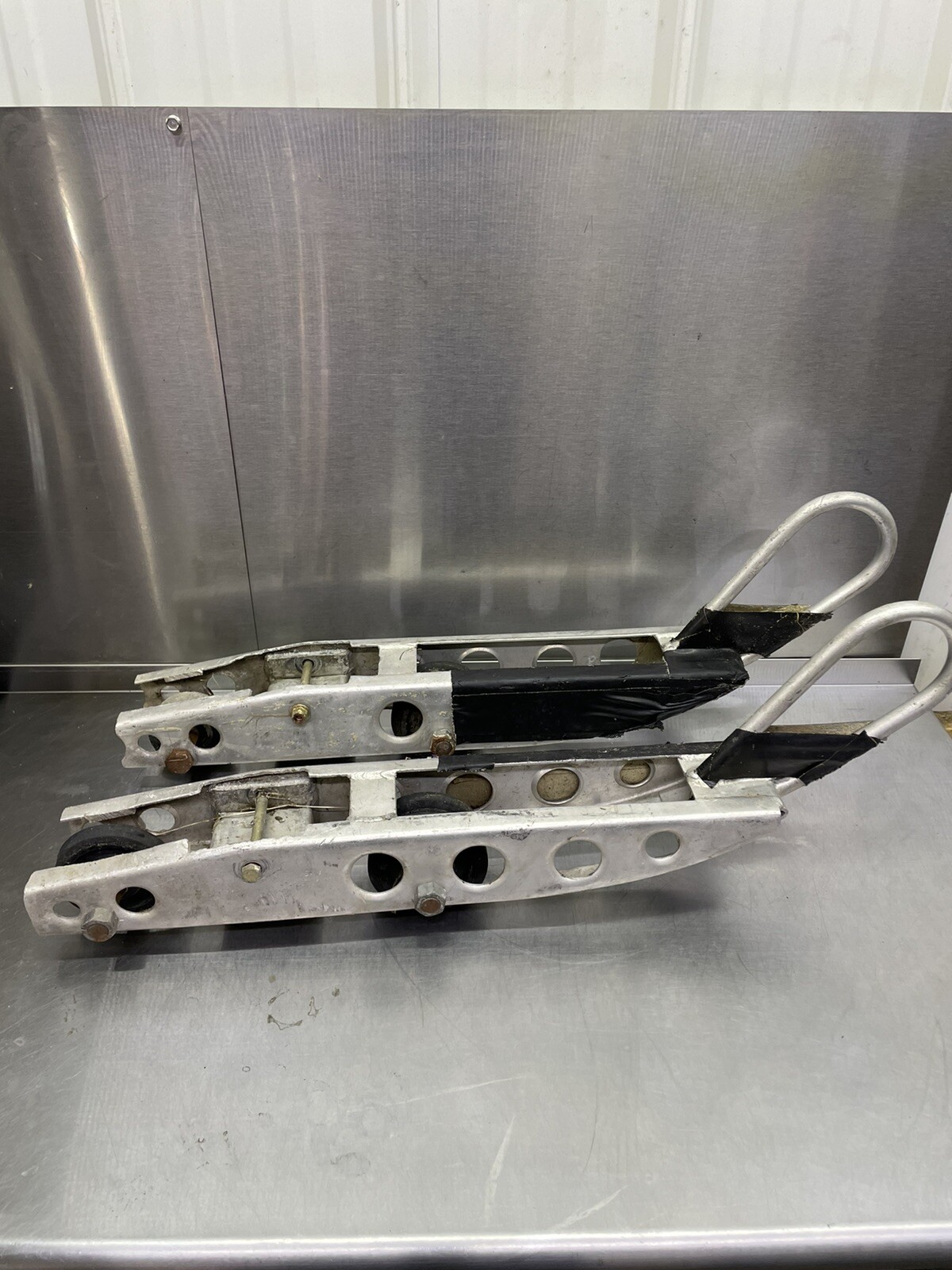 Polaris Indy Storm Xcr Ultra SNOWMOBILE SKI Skis Set race Drag Aluminum VINTAGE