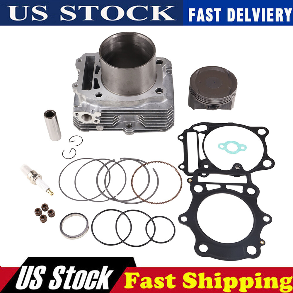 New Cylinder Jug Piston Kit 82MM For 04-08 Artic cat 400 Manual Automatic