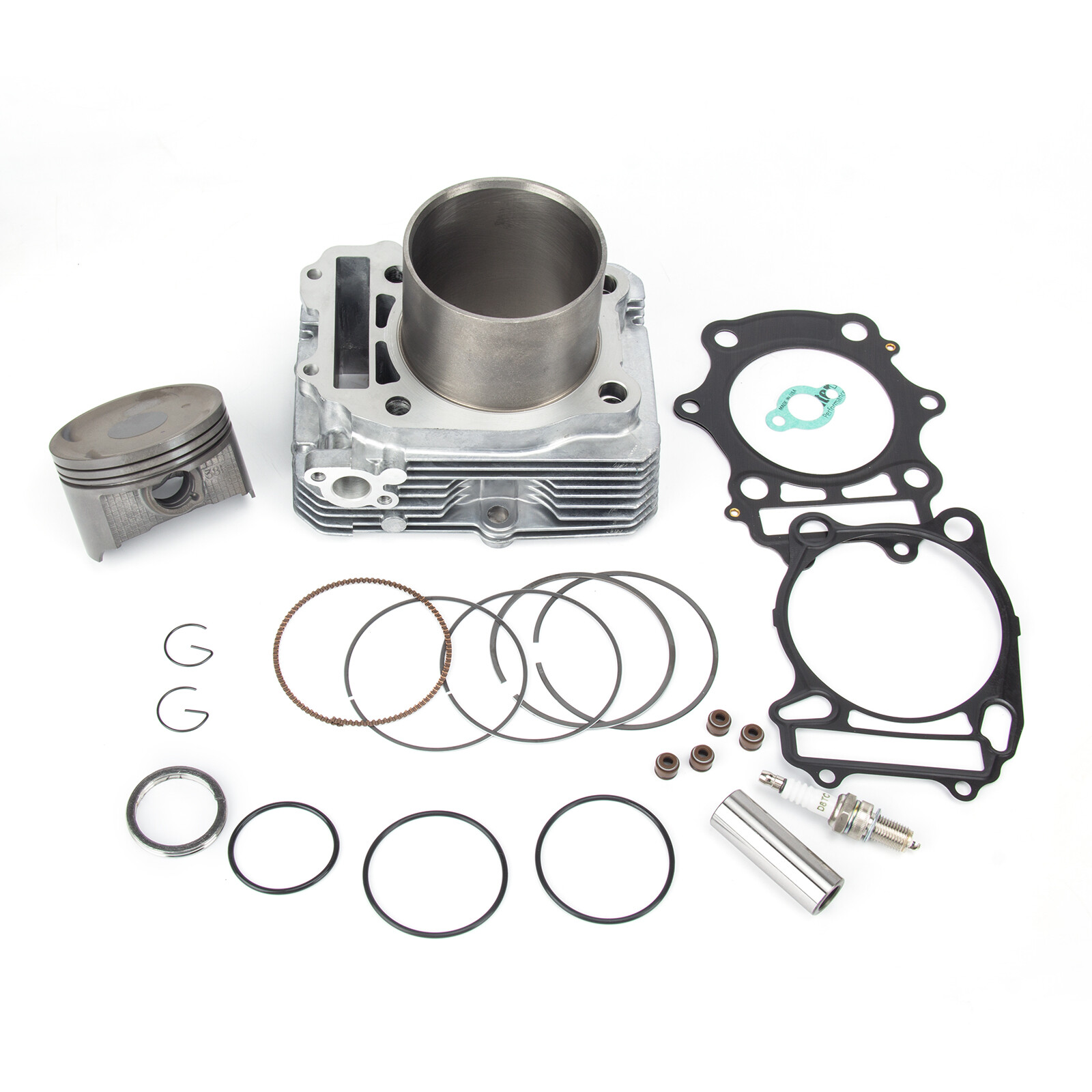 Cylinder Piston Top End Rebuild Kit For 2004-2008 Artic Cat 400 Automatic Manual