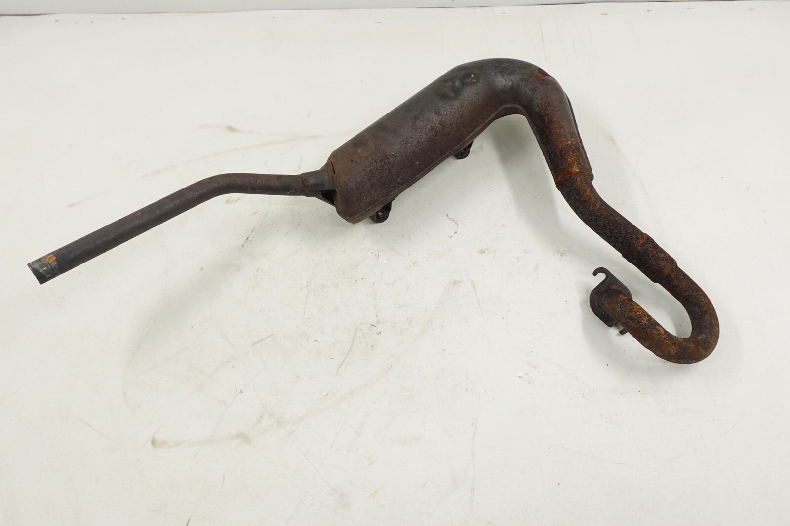 1988-1990 Yamaha Snowmobile OEM SNOSCOOT 80cc Expansion Champer Exhaust Pipe