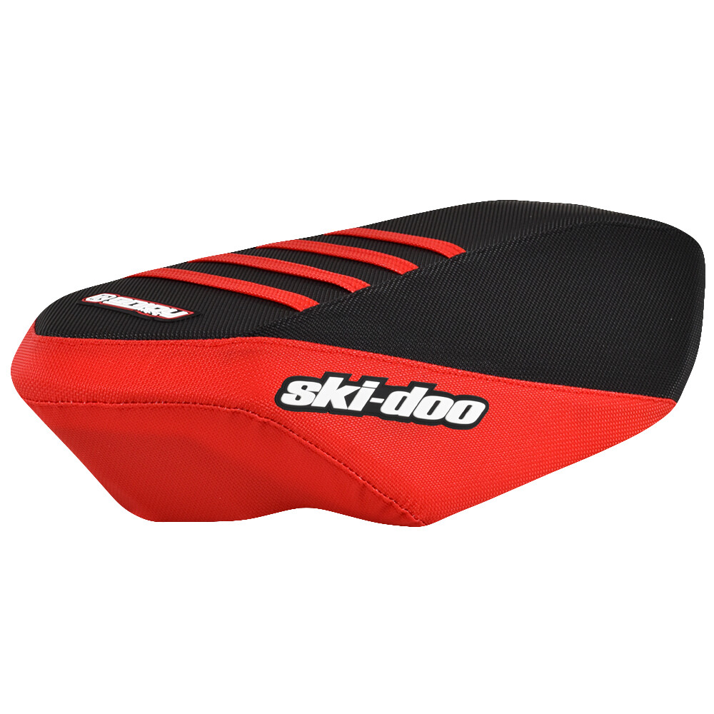 2017-2024 SKI DOO SUMMIT X 850 600 E-TEC SEAT COVER   RED/BLACK/RED LOGO #307