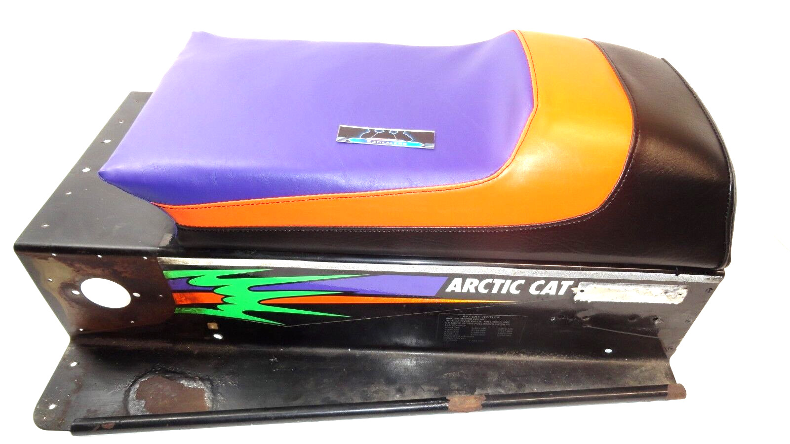Kitty Cat Snowmobile Seat Cover only 3 Piece / 3 color Vinyl Staple on cover